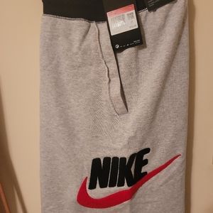 Nike Grey men's sweat shorts large